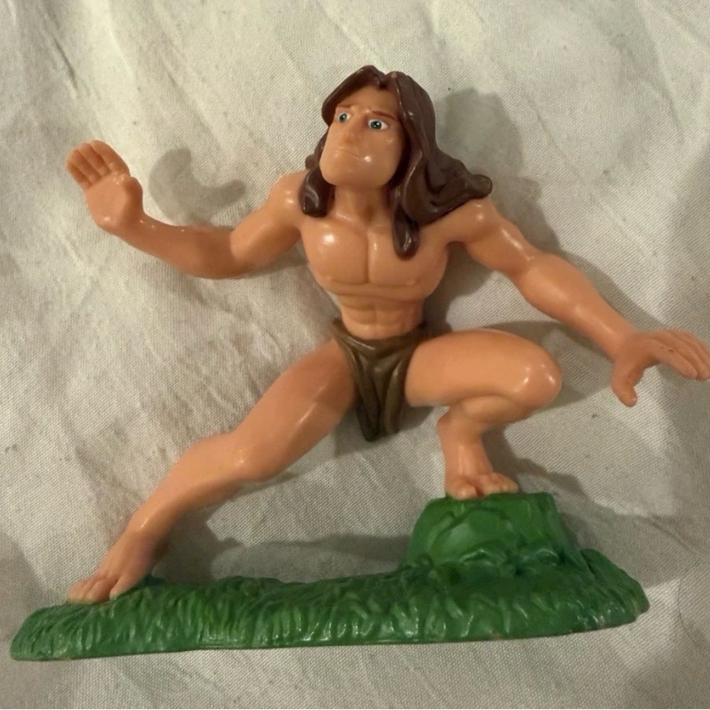 Disney Tarzan Figure Jungle Pose Cake Topper Toy